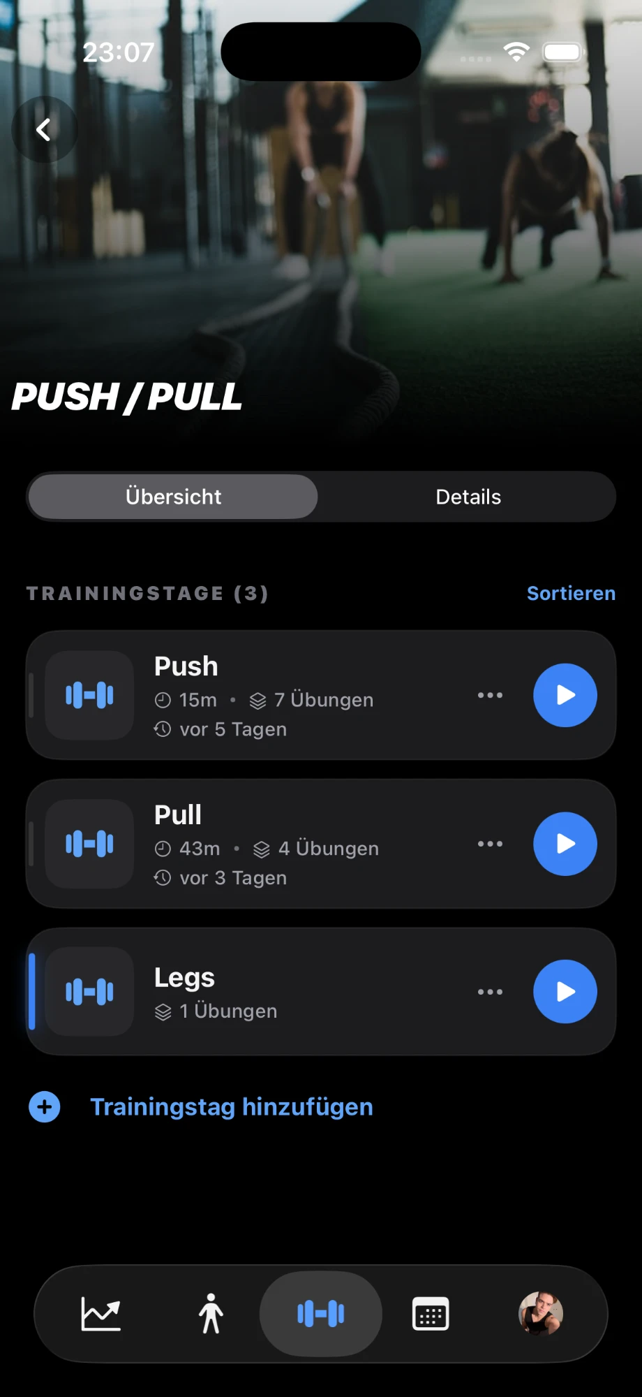 Trainingspläne